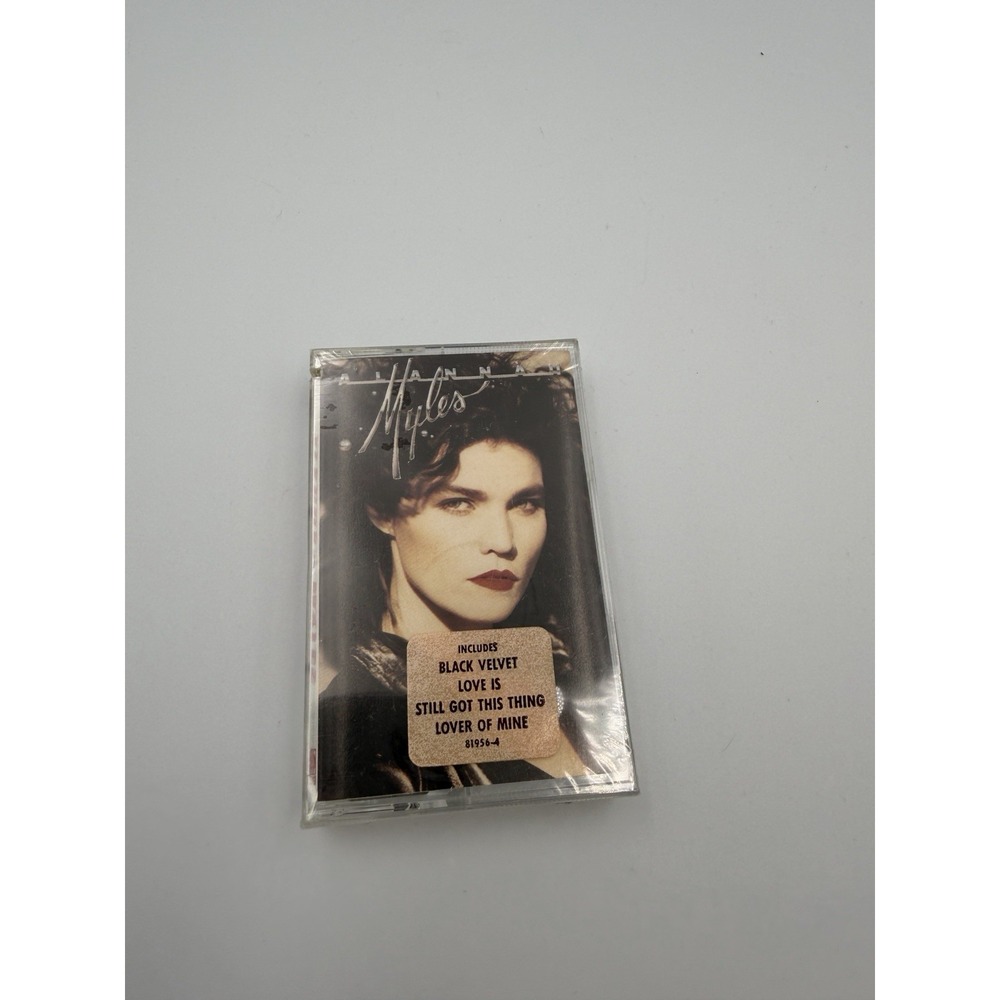 ALANNAH MYLES sealed cassette Black Velvet blues-rock 1989 pop Kick Start NWT